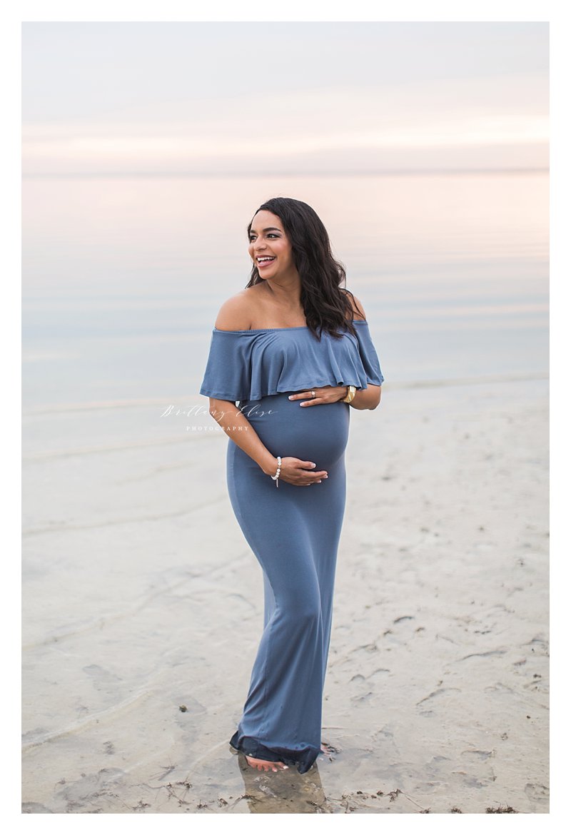 Tampa Sunset Maternity Photographer