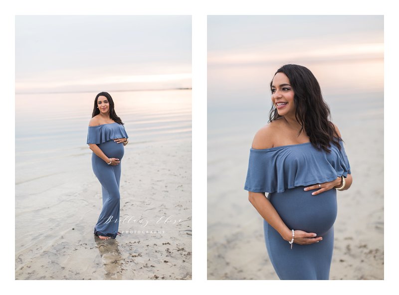 Tampa Sunset Maternity Photographer