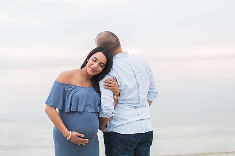 Tampa Sunset Maternity Photographer