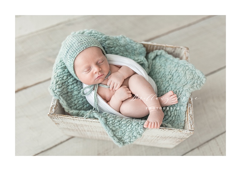 Mint Green Tampa Newborn Photography Session