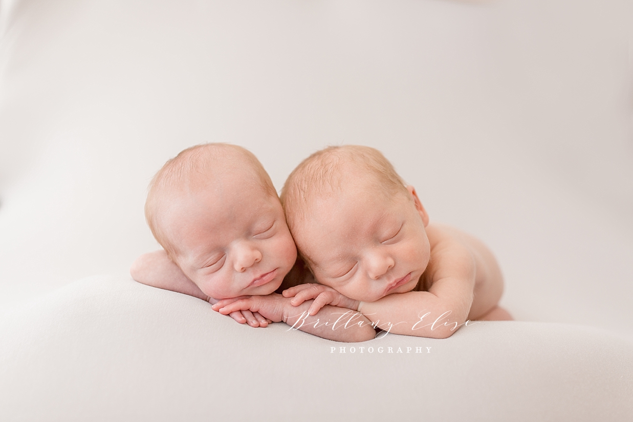 Tampa Twin Newborn Studio Photographer