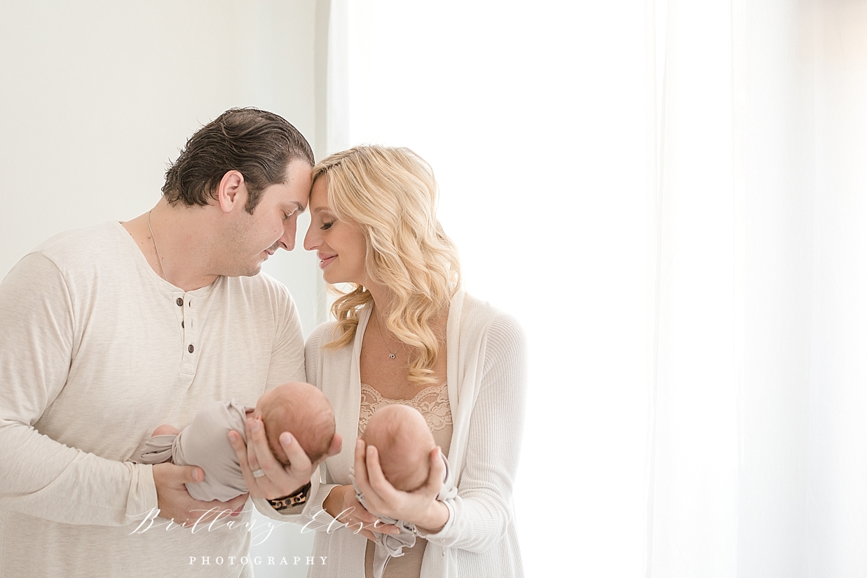 Tampa Twin Newborn Studio Photographer