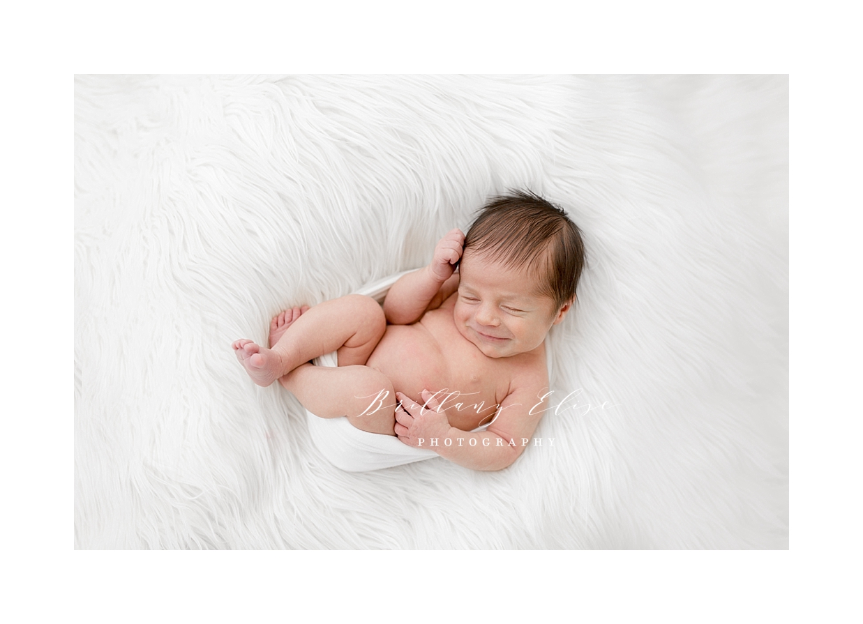 Tampa Natural Light Studio Newborn Photographer