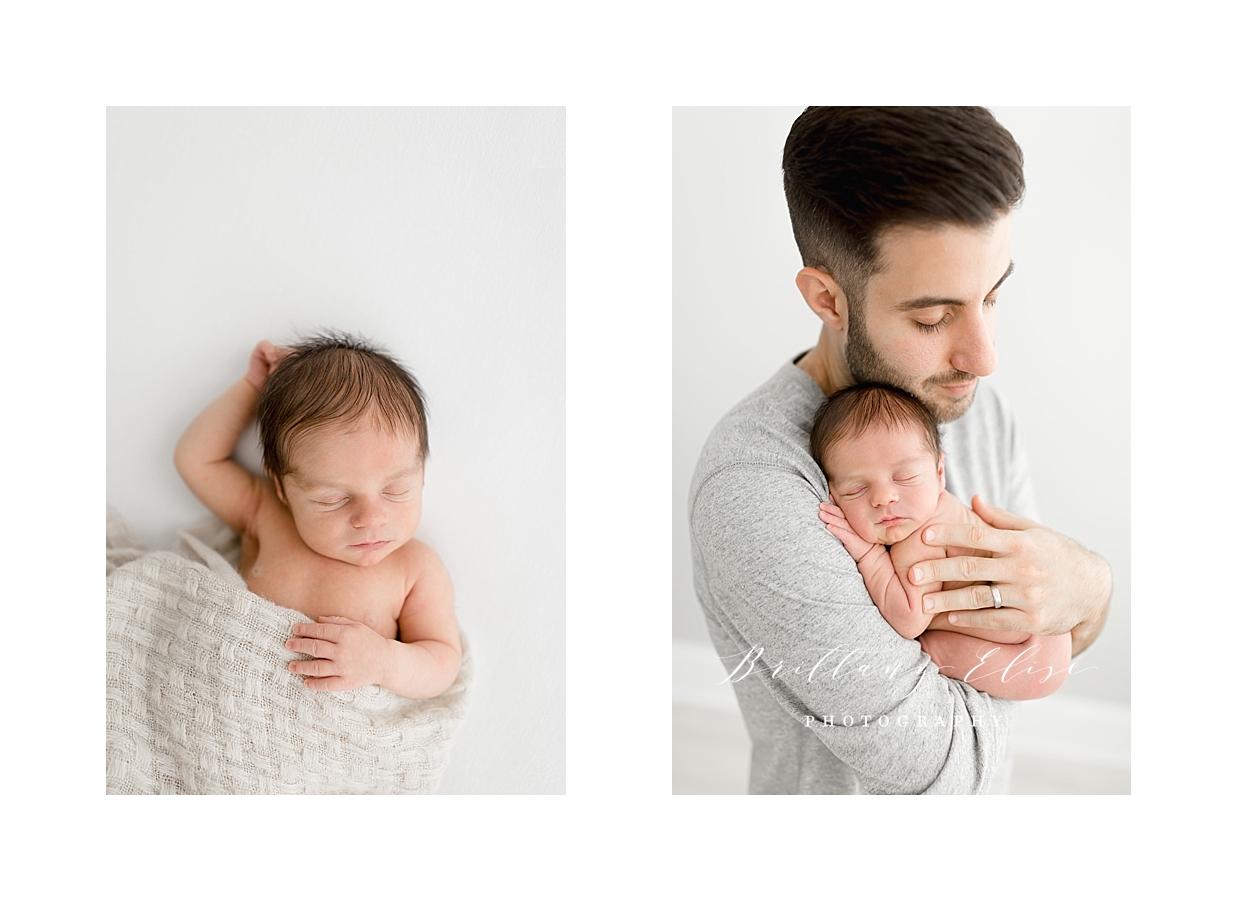 Tampa Natural Light Studio Newborn Photographer