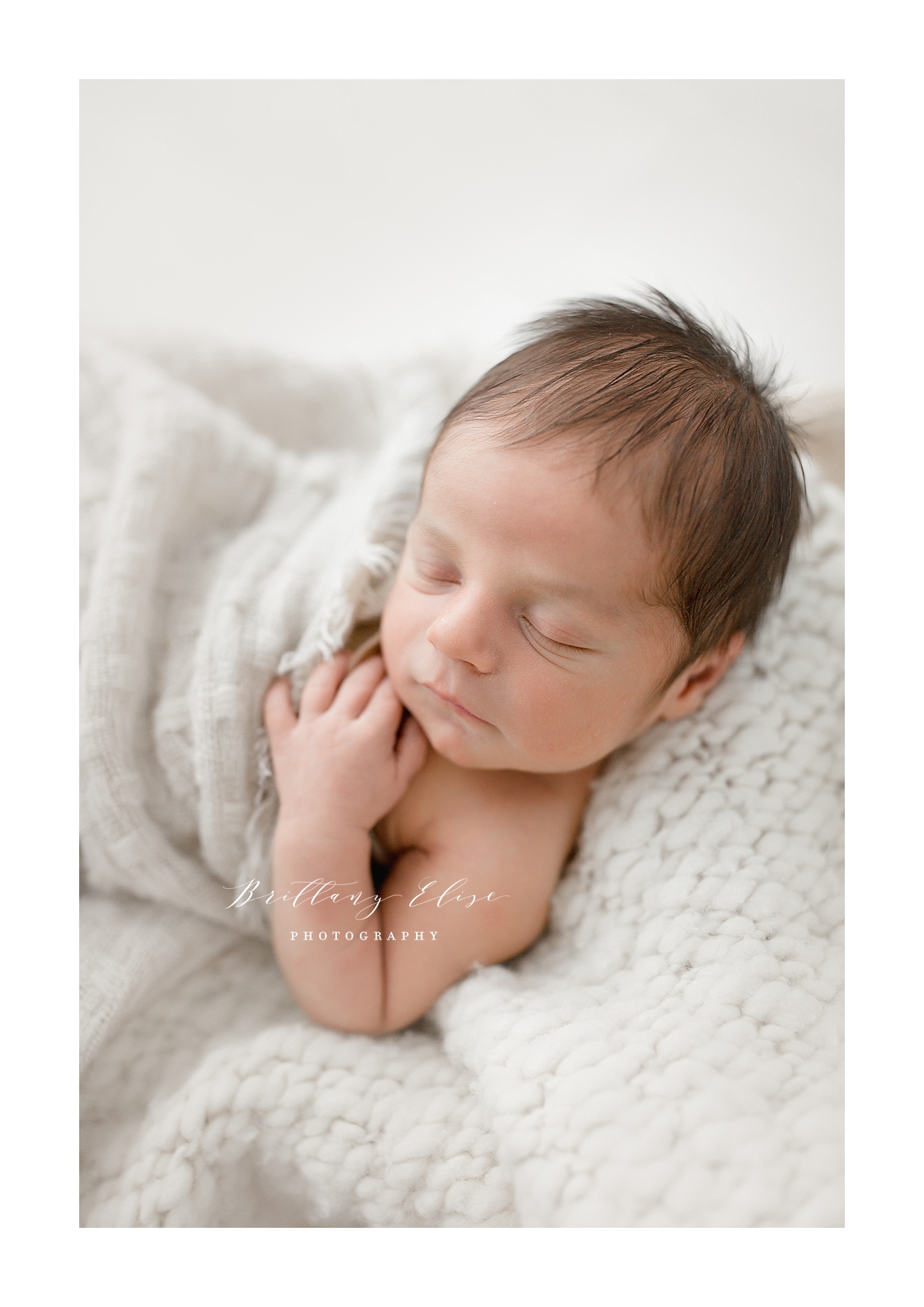 Tampa Natural Light Studio Newborn Photographer