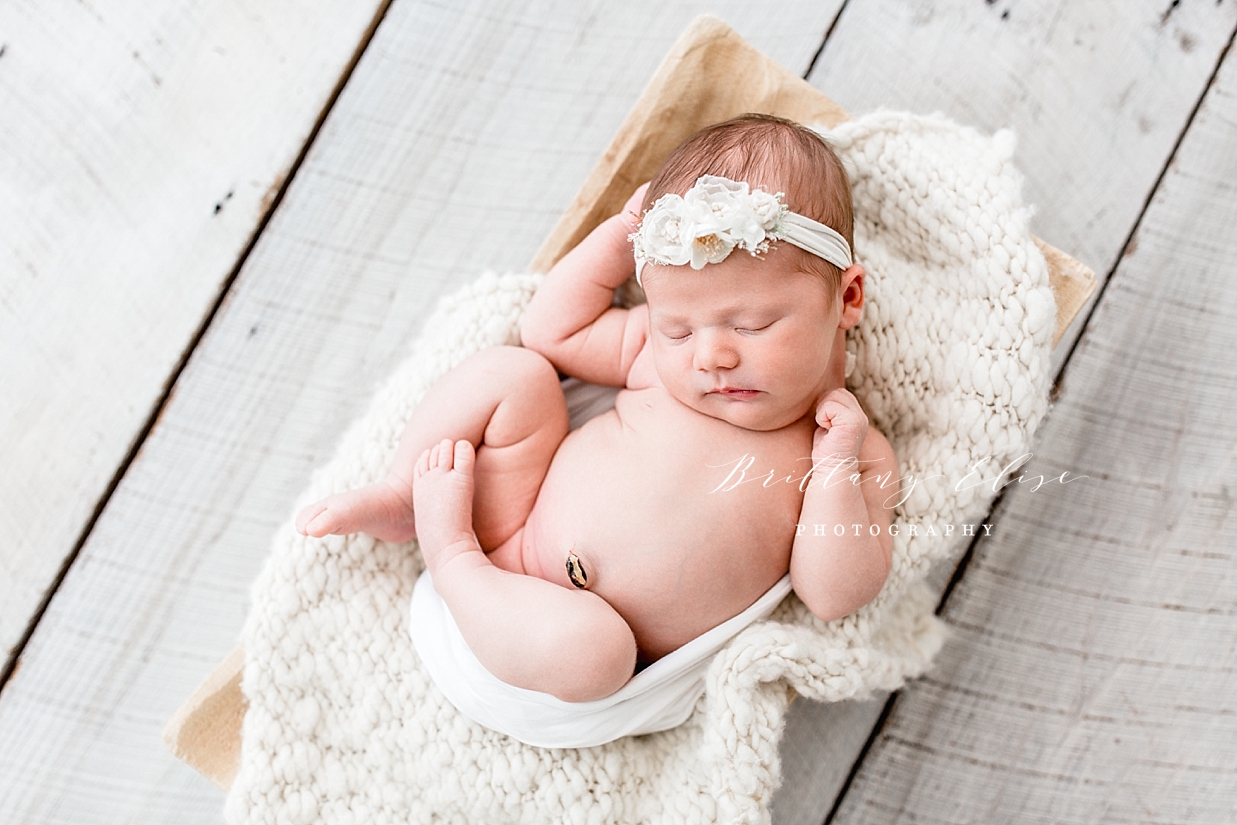 Tampa Newborn Natural Light Studio Photographer