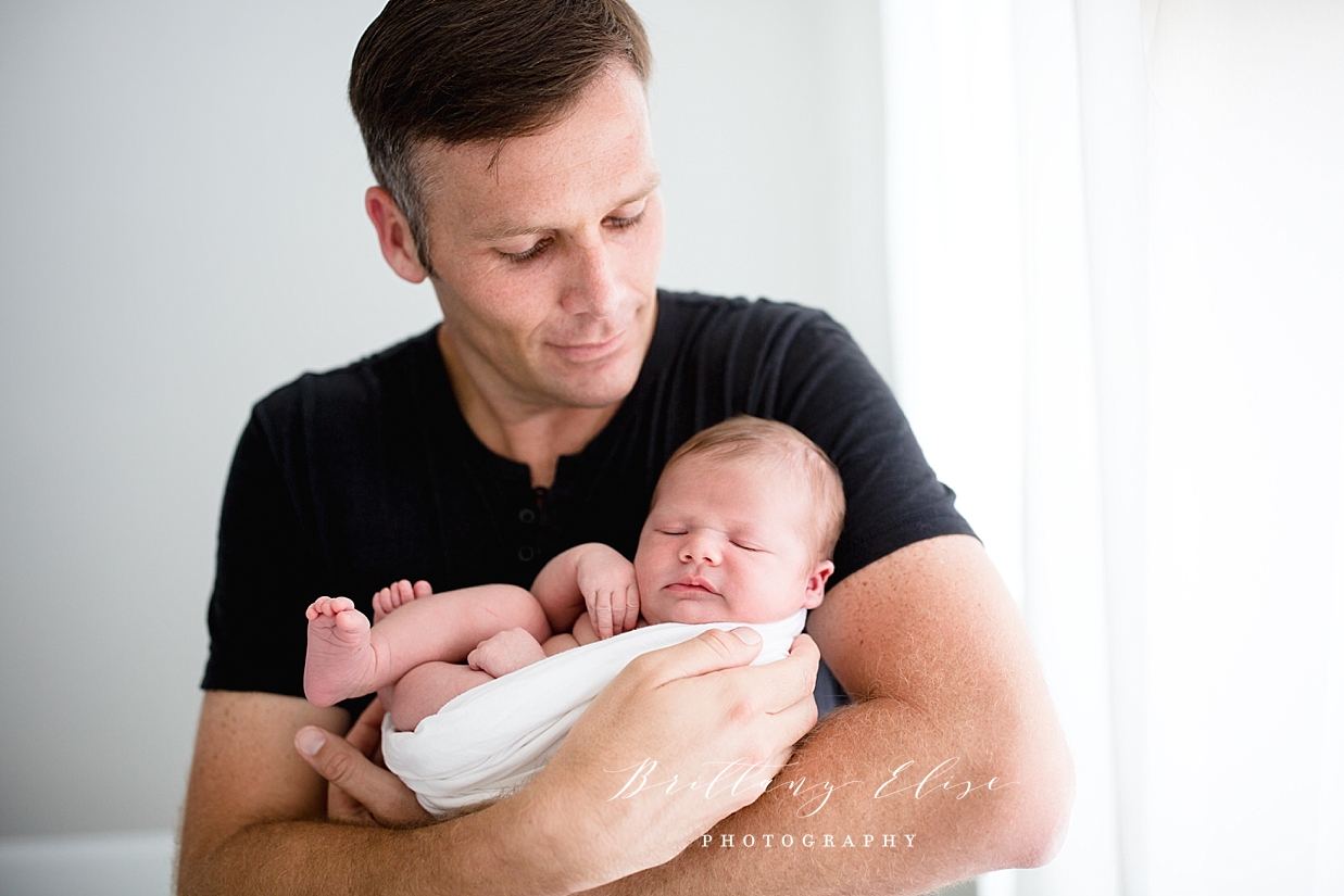Tampa Newborn Natural Light Studio Photographer