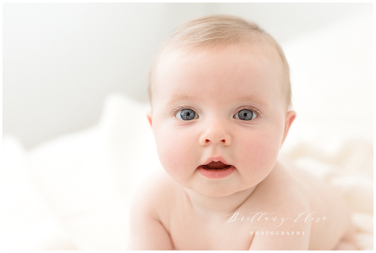 Tampa Studio Milestone Baby Photography