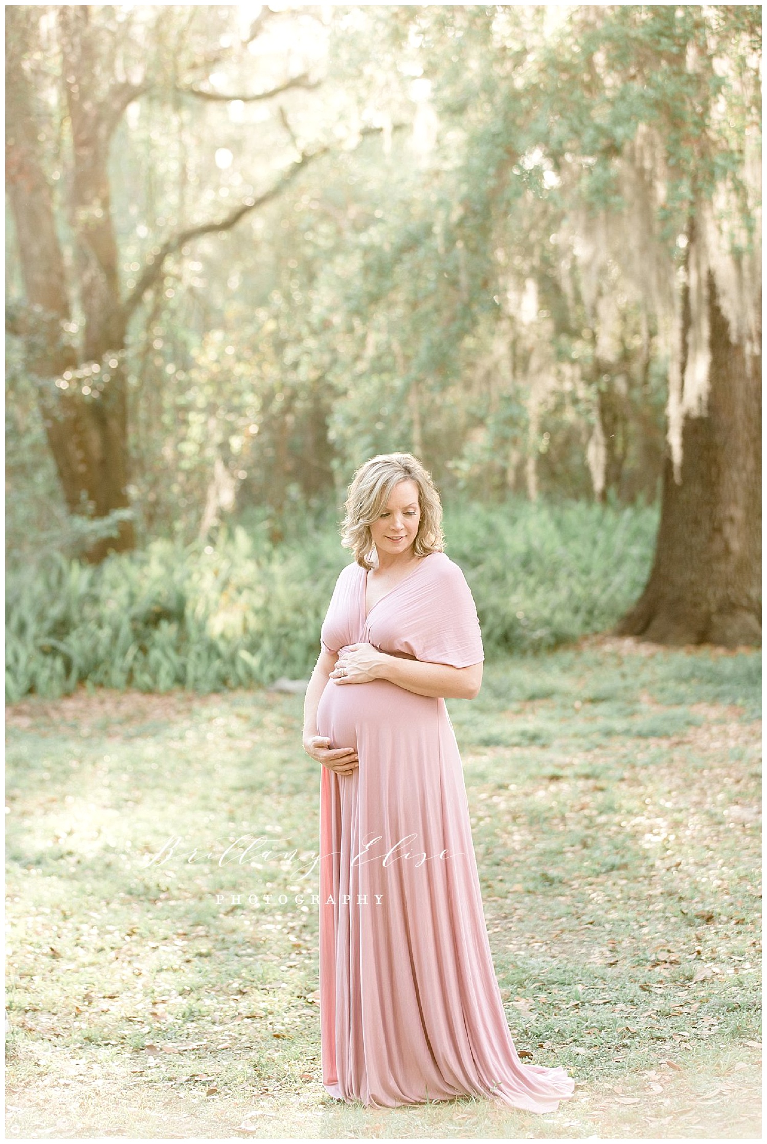Tampa Natural Light Sunset Maternity and Family Photographer