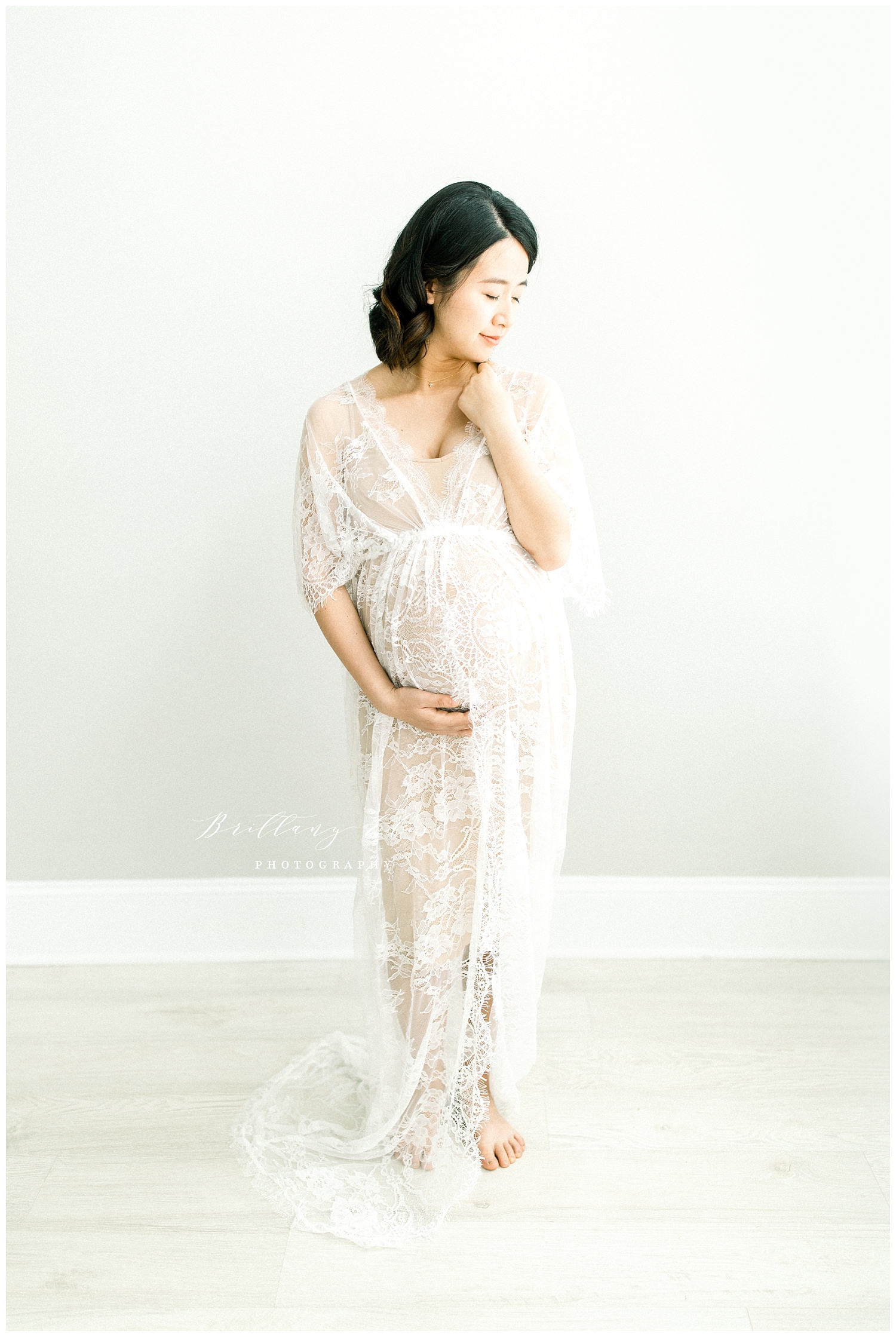 Tampa Natural Light Studio Maternity Photographer