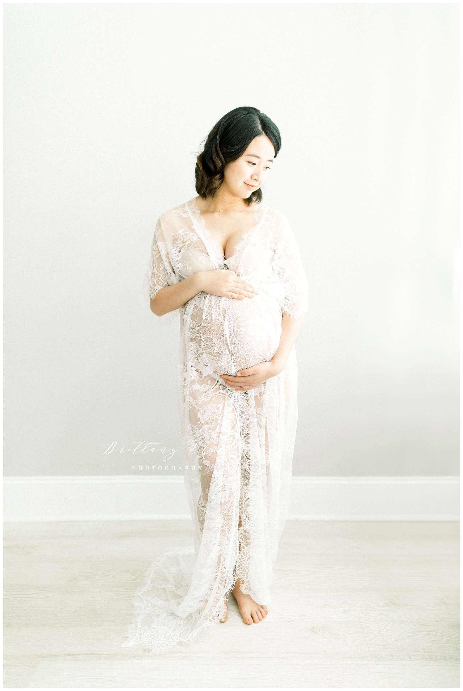 Tampa Natural Light Studio Maternity Photographer