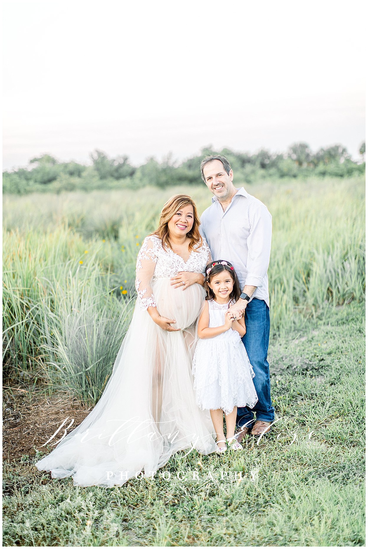 Tampa Sunset Maternity Family Photographer