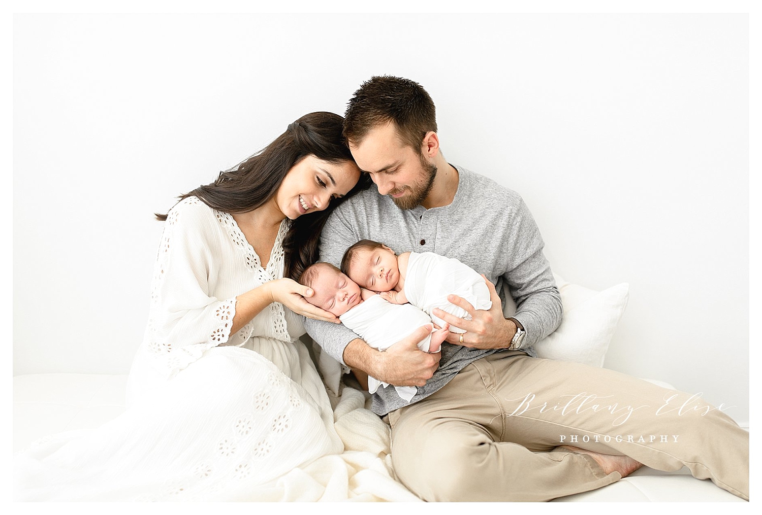 Tampa, FL Twin Newborn Studio Photographer