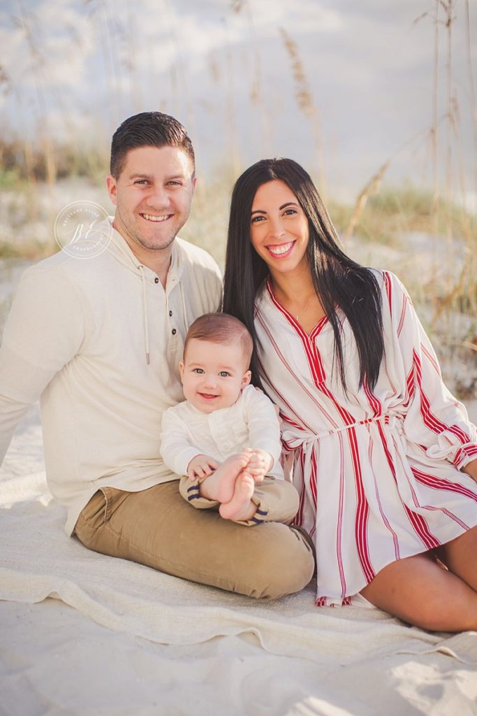 sunset beach photo session - Brittany Elise Photography Tampa, FL