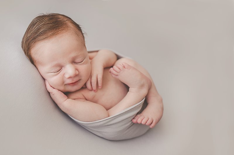 South Tampa Natural Light Studio Newborn Photographer