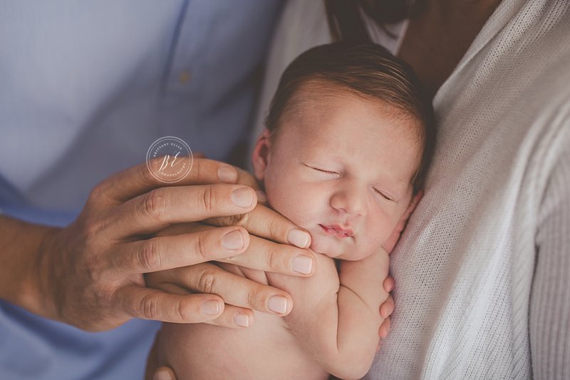 South Tampa Natural Light Studio Newborn Photographer