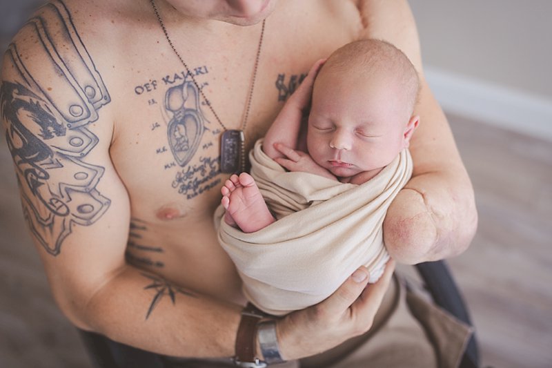 Tampa Military Newborn Photographer