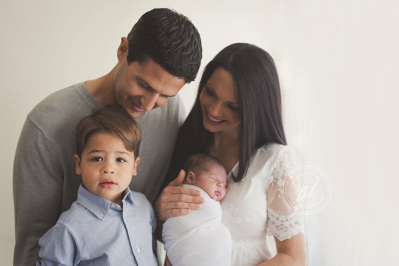Tampa Natural Light Newborn Studio Photographer