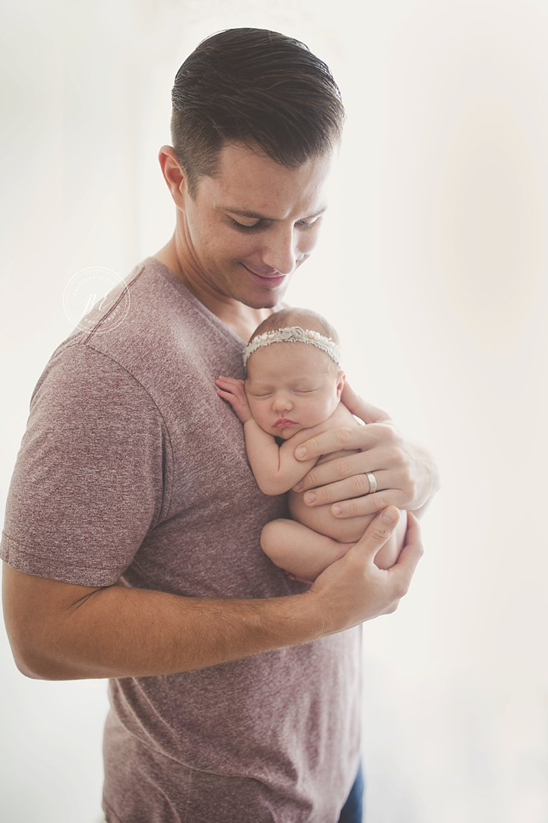 Tampa Newborn Natural Light Studio Photographer