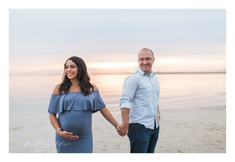 Tampa Sunset Maternity Photographer