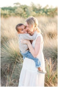 Tampa Family Sunset Feild and Beach Portrait Photography