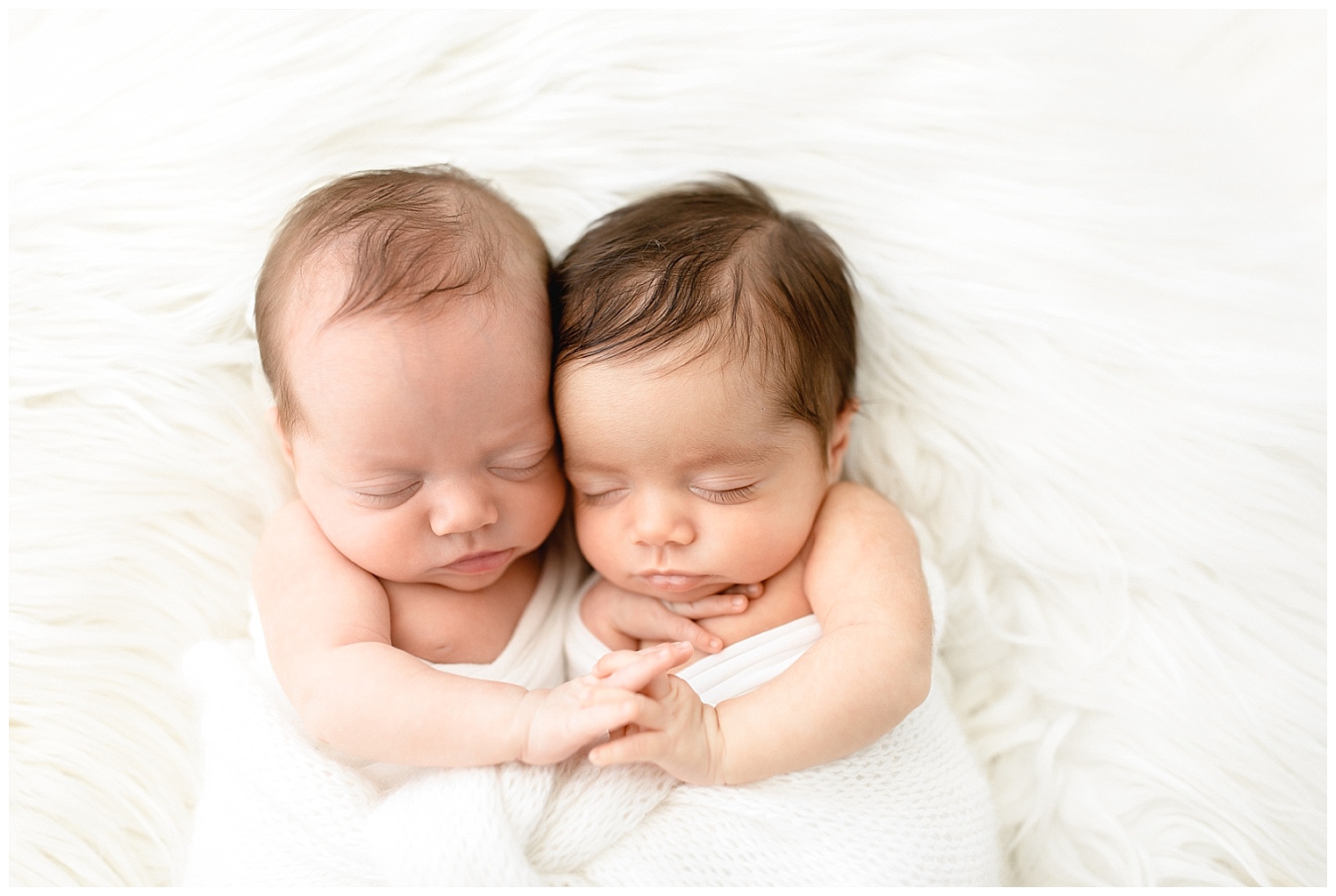 Tampa, FL Twin Newborn Studio Photographer