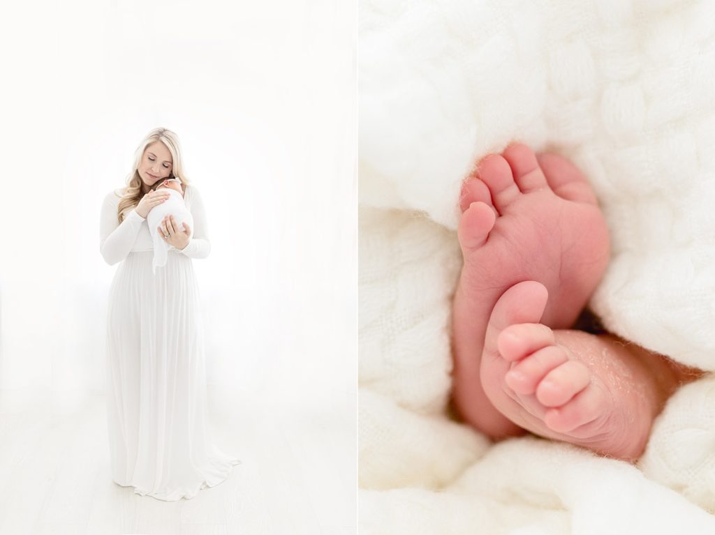 Tampa, FL natural light studio newborn photographer