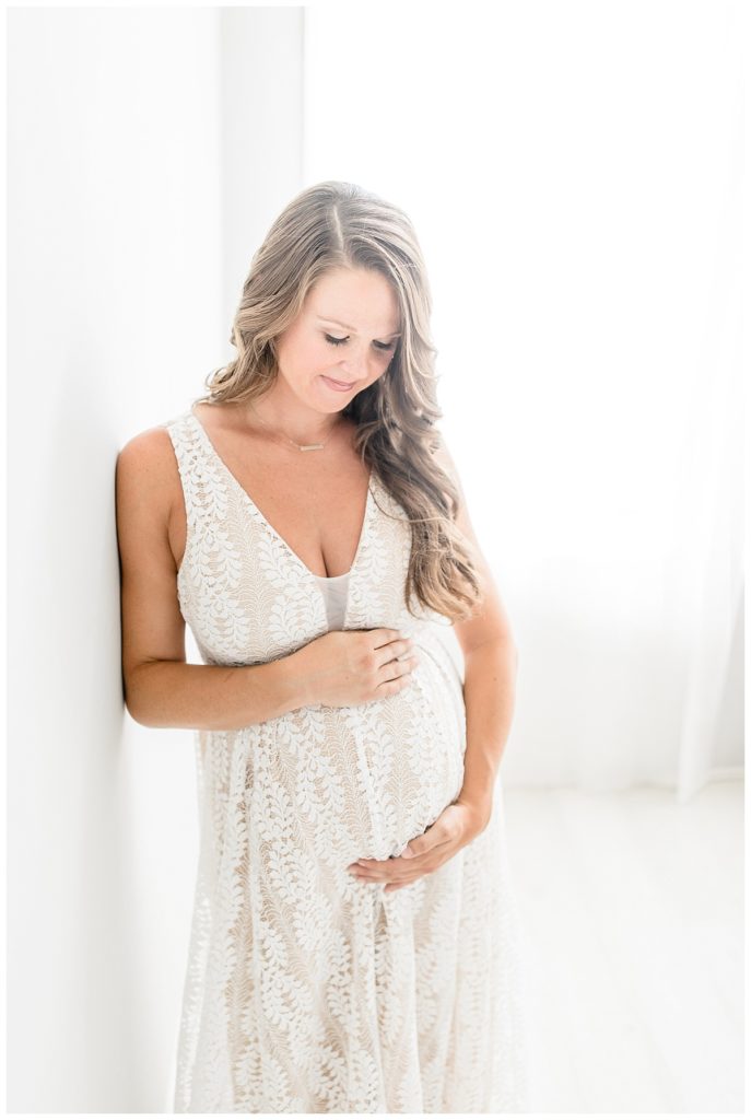 Steinbrunner maternity session in Tampa, FL photography studio