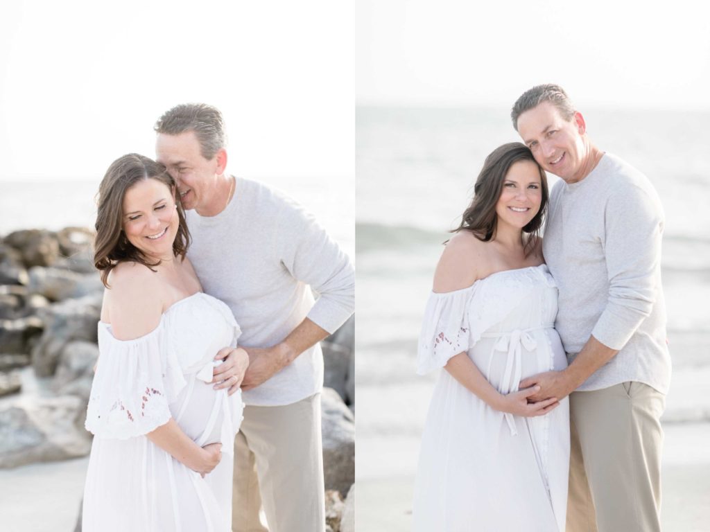 St. Petersburg family photographer taking beautiful photos at Florida beach