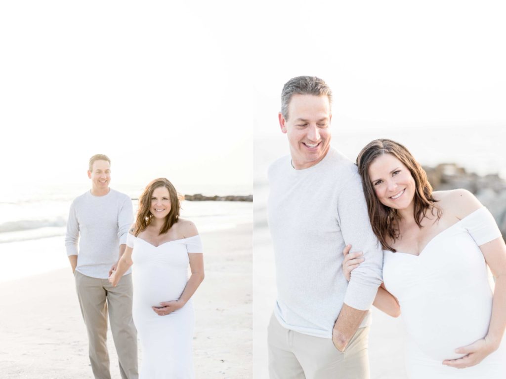 St. Petersburg family photographer taking beautiful photos at Florida beach