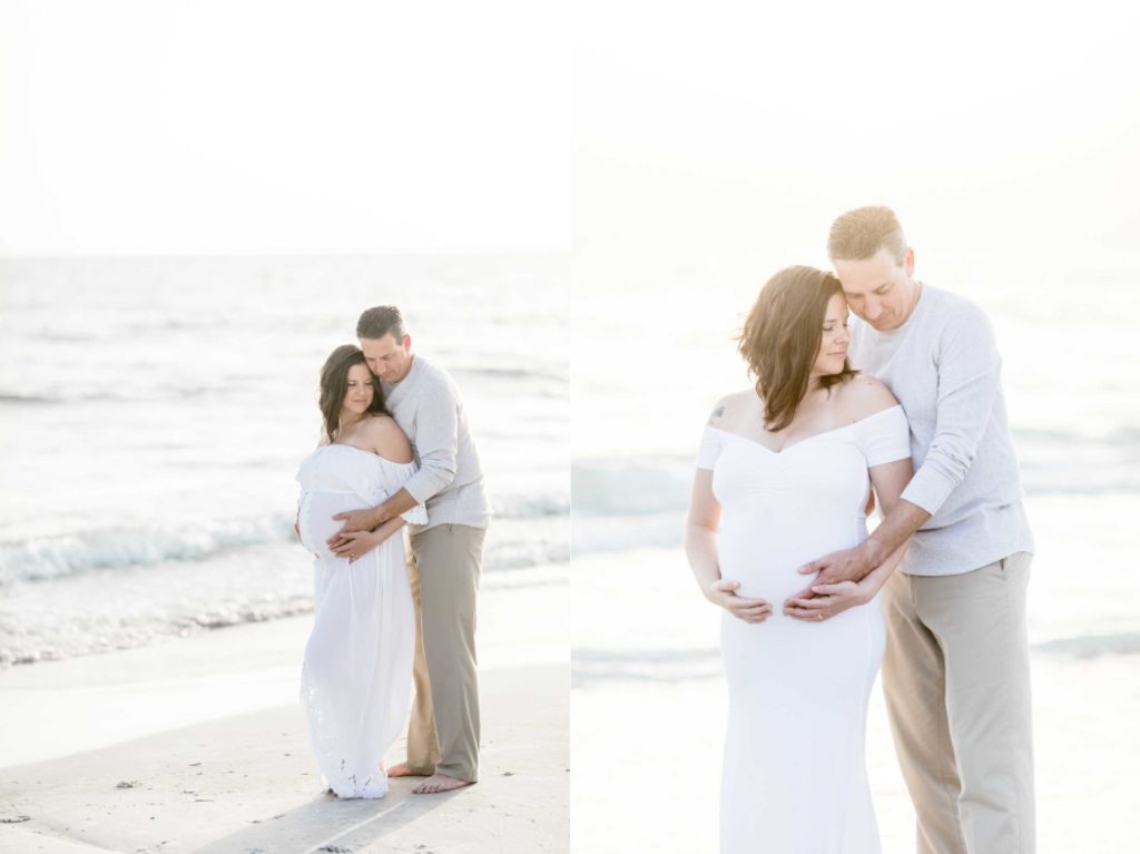 St. Petersburg family photographer taking beautiful photos at Florida beach