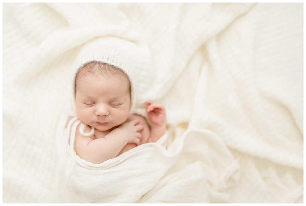 Baby Luke Soft Natural Light Newborn Session In Tampa, FL  Photography Studio
