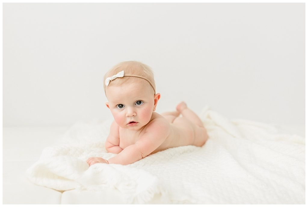 Simple and Sweet 6 Month Portraits with Baby Claire | Tampa, FL newborn photographer