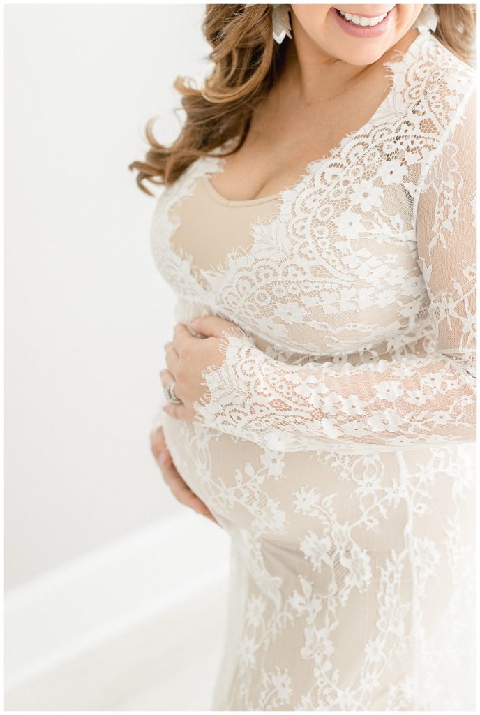 Tampa, FL Studio Maternity Portraits with Alyssa