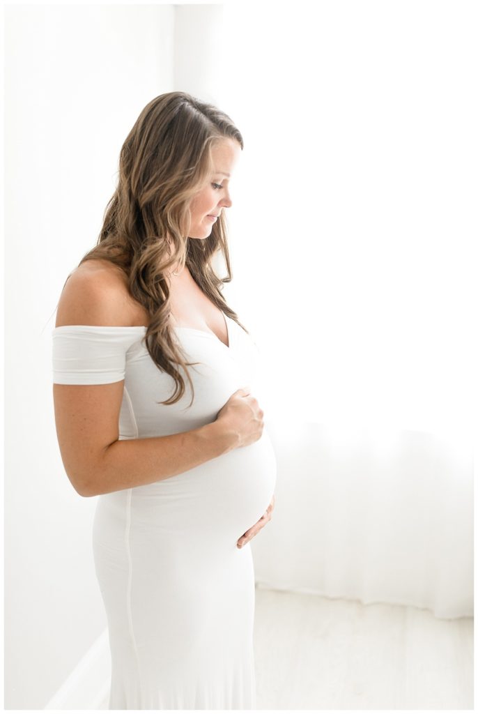 Steinbrunner maternity session in Tampa, FL photography studio