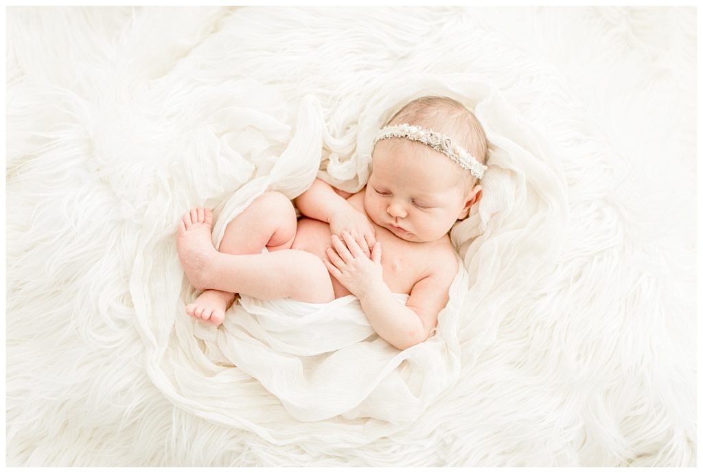 Baby Phoebe-A Natural Light Newborn Portrait Session in Tampa, FL.