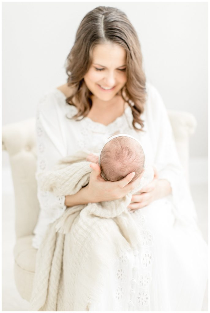 Baby Phoebe-A Natural Light Newborn Portrait Session in Tampa, FL.