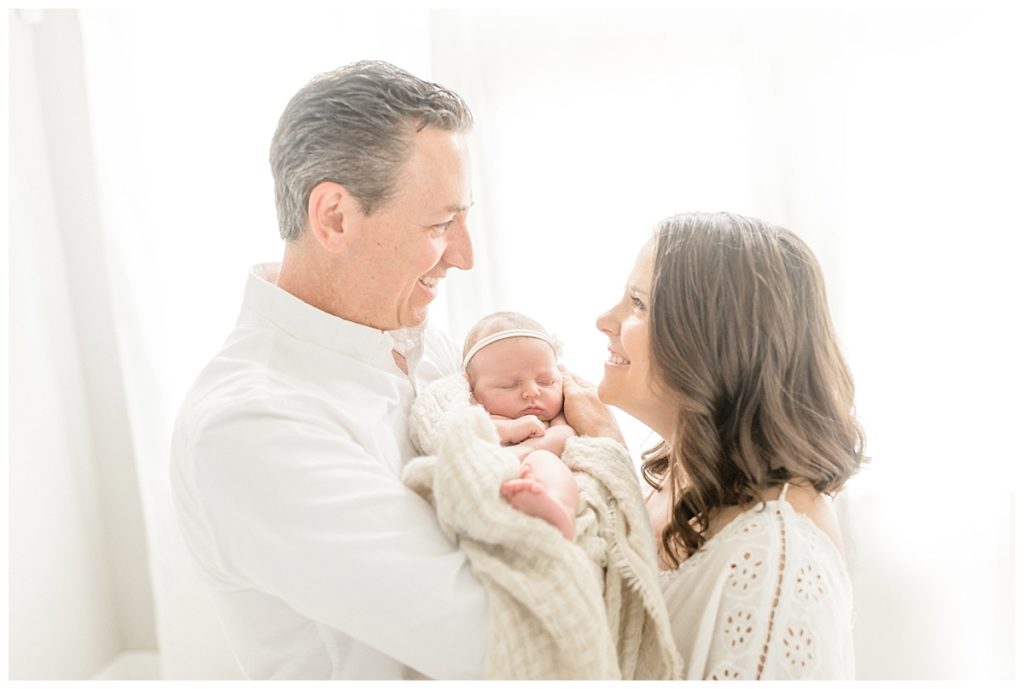 Baby Phoebe-A Natural Light Newborn Portrait Session in Tampa, FL.