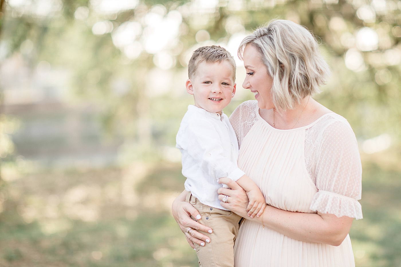 Portrait of Mom and her oldest son. Photo by Brittany Elise Photography.