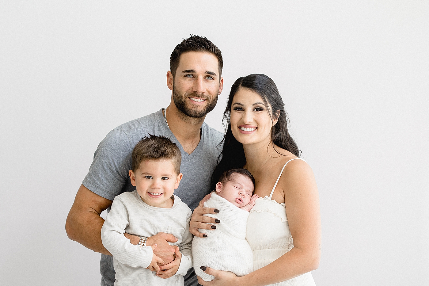 Kiermaier family welcomes baby boy, Krew. Photo by Brittany Elise Photography.