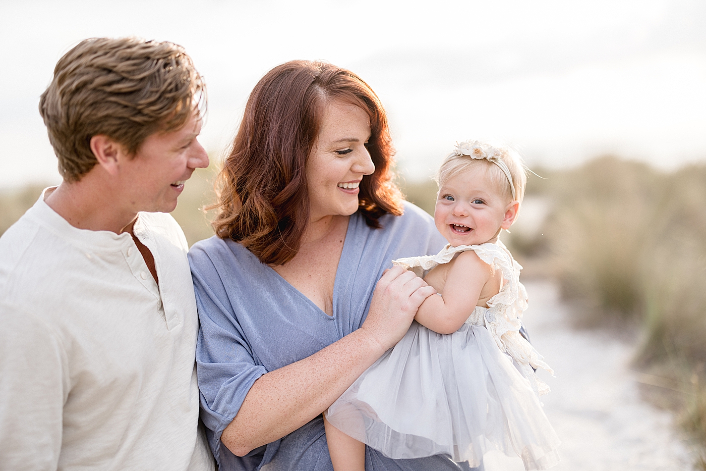 First birthday photoshoot with Tampa baby and family photographer, Brittany Elise Photography.