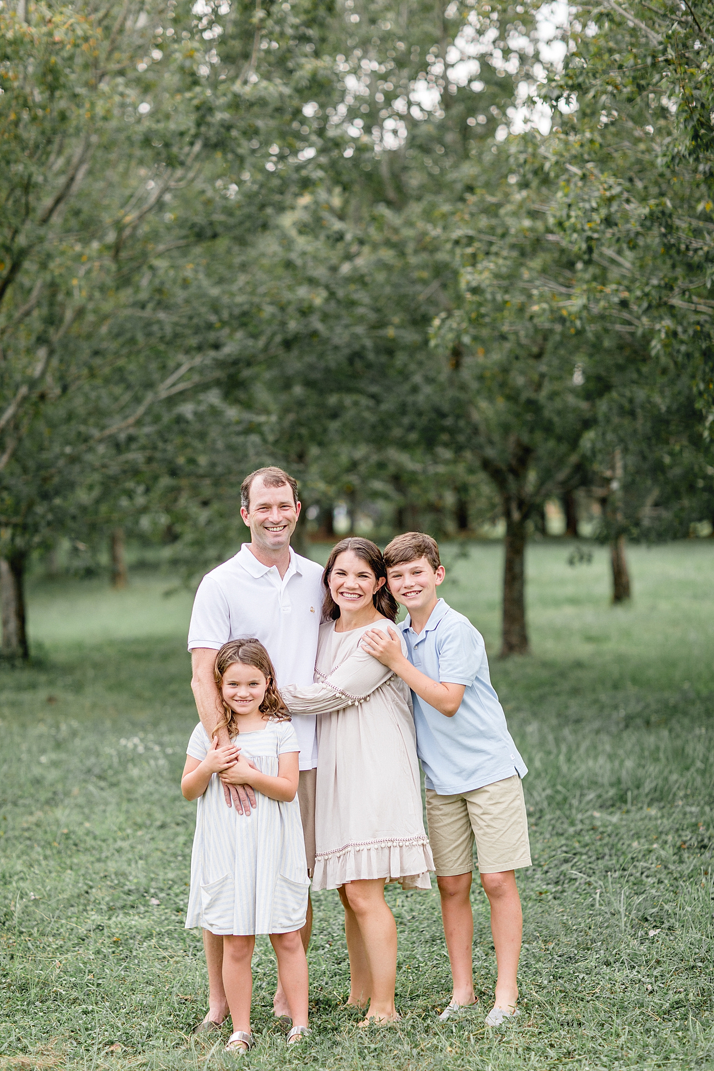 Outdoor family session in South Tampa. Photo by Brittany Elise Photography.