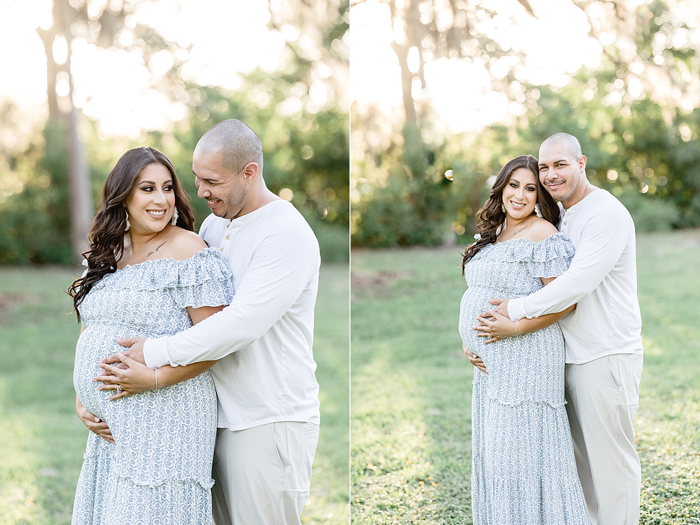 Sunset maternity session | Photo by Brittany Elise Photography.