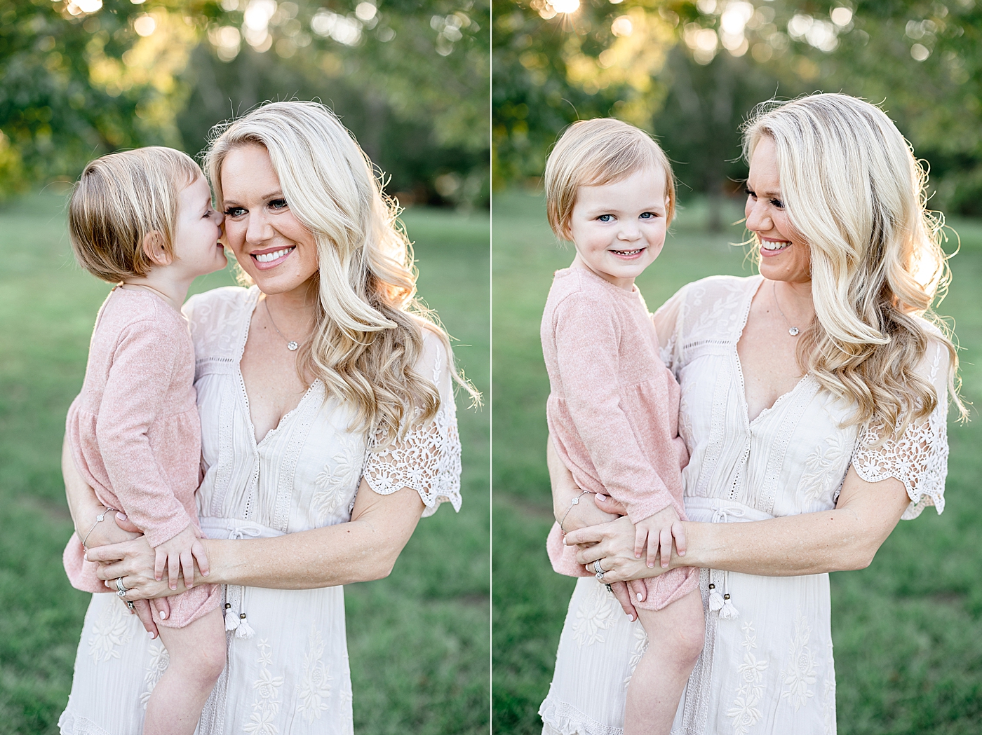 Mother-daughter photos by Brittany Elise Photography.