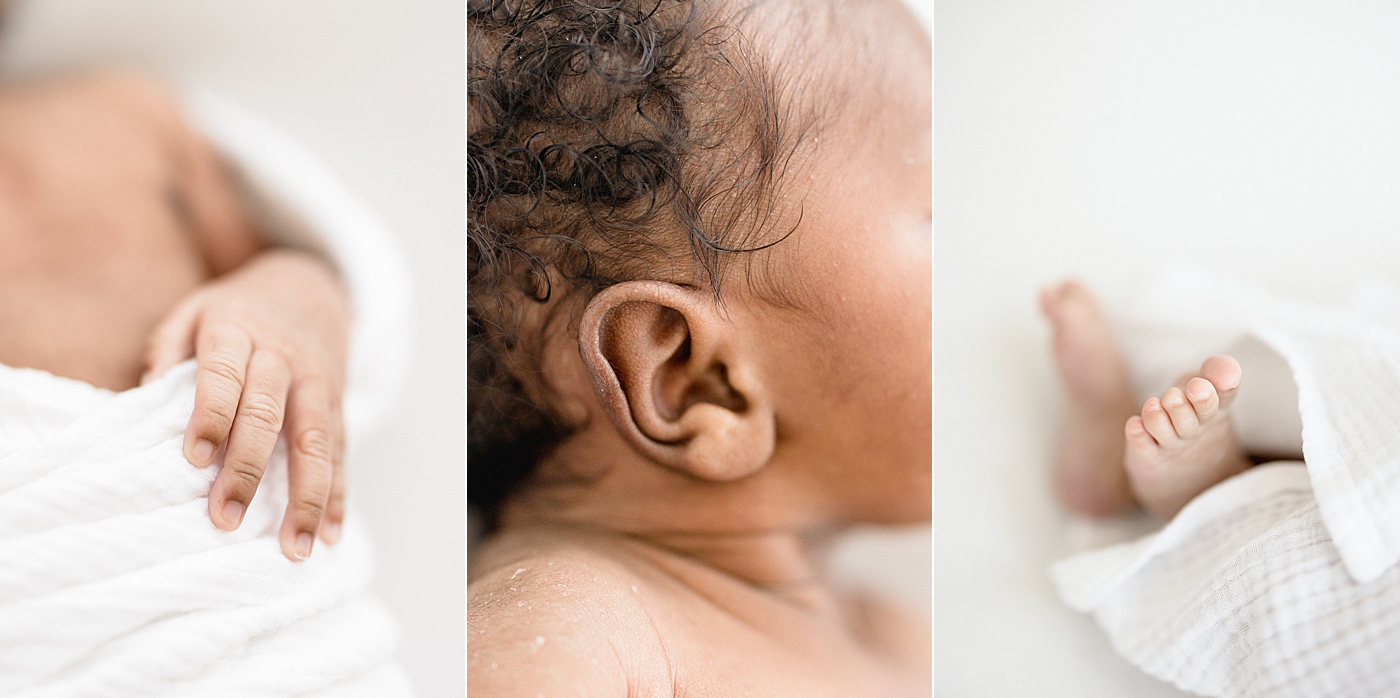 Newborn details | Photo by Brittany Elise Photography.